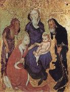 ALTICHIERO da Zevio The Mystic Marriage of St Catherine Germany oil painting artist